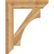 Ekena Millwork Westlake Slat Rough Sawn Bracket, Western Red Cedar, 6"W x 32"D x 40"H BKT06X32X40WTL06RWR - alternate 3